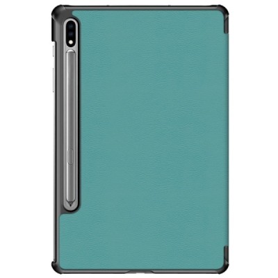 Samsung Galaxy Tab S7 FE 12.4", S7+ 12.4" (T976) atvēramais zaļš maciņš | Vacins.lv