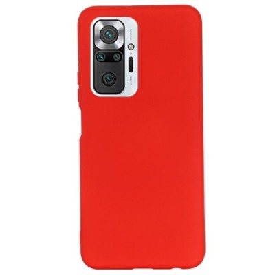 Xiaomi Redmi Note 10 Pro Shell (TPU) твердый силиконовый чехол - красный | Vacins.lv