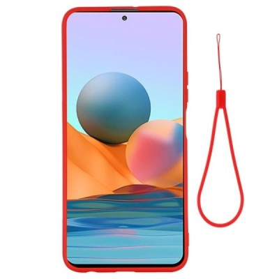 Xiaomi Redmi Note 10 Pro Shell (TPU) твердый силиконовый чехол - красный | Vacins.lv