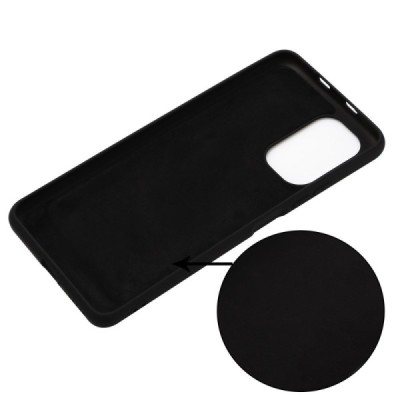 Xiaomi Poco M3 Pro (Redmi Note 10 5G) Shell cieta silikona (TPU) melns apvalks | vacins.lv
