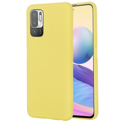 Xiaomi Poco M3 Pro (Redmi Note 10 5G) Shell (TPU) твердый силиконовый чехол - жёлтый | Vacins.lv