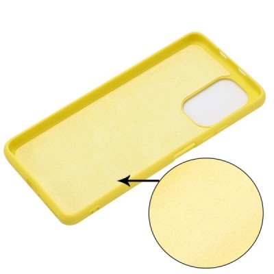 Xiaomi Poco M3 Pro (Redmi Note 10 5G) Shell cieta silikona (TPU) dzeltens apvalks | vacins.lv