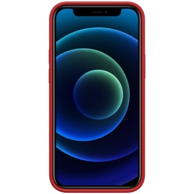 Apple iPhone 12 (12 Pro) „Nillkin“ Flex MagSafe sarkans vāciņš, apvalks | Vacins.lv