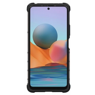 Улучшенная защита Honeycomb Xiaomi Redmi Note 10 Pro прозрачный твердый силиконовый (TPU) и пластиковый чехол | Vacins.lv
