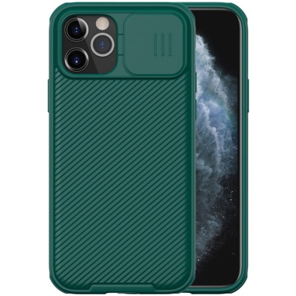 „Nillkin“ CamShield чехол – зелёный (iPhone 12 / 12 Pro)