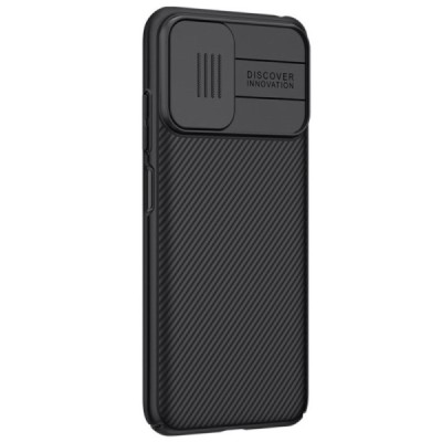 Xiaomi Poco M3 Pro (Redmi Note 10 5G) „Nillkin“ CamShield чёрный чехол, задняя часть с защитой камеры | Vacins.lv