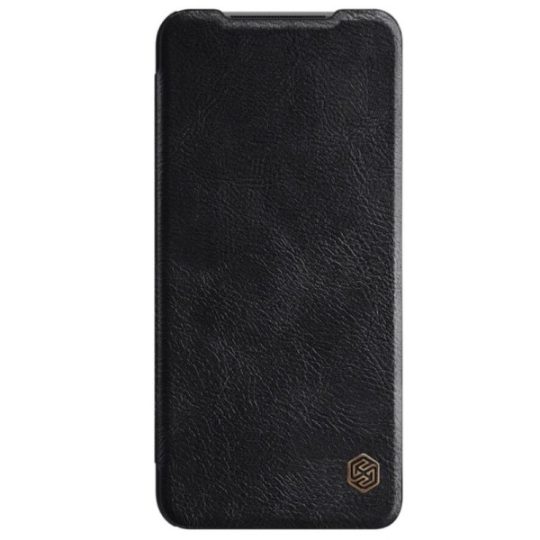 „Nillkin“ Qin чехол-книжка - чёрный (Redmi Note 10S / Note 10 4G / Poco M5s)