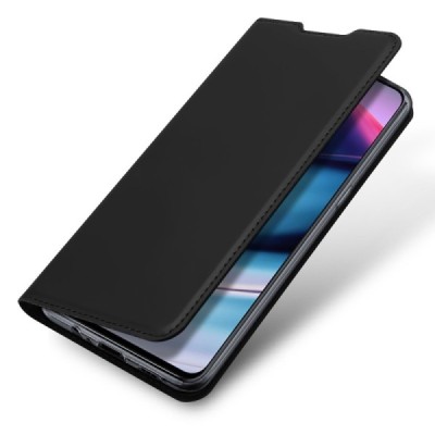 OnePlus Nord CE „Dux Ducis“ Skin sērijas melns ādas atvērams maciņš | Vacins.lv
