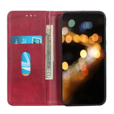 OnePlus 8T „Split“ sērijas sarkans atvērams maciņš, maks | Vacins.lv