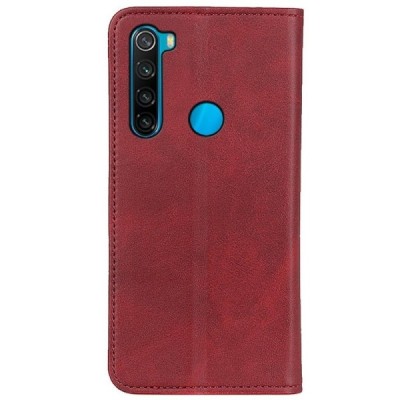 Xiaomi Redmi Note 8 2021 „Split“ sērijas sarkans atvērams maciņš, maks | Vacins.lv