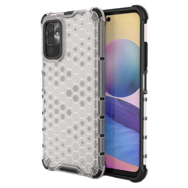 „Honeycomb“ усиленный защитный чехол - прозрачный (Poco M3 Pro / Redmi Note 10 5G)