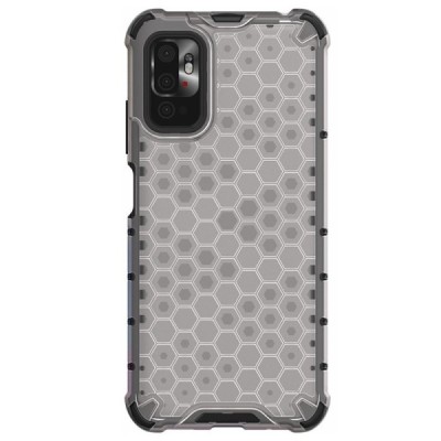 Улучшенная защита Honeycomb Xiaomi Poco M3 Pro (Redmi Note 10 5G) прозрачный твердый силиконовый (TPU) и пластиковый чехол | Vac