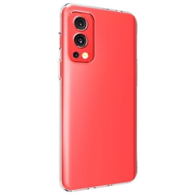 Твердый силиконовый чехол (TPU) для OnePlus Nord 2 - прозрачный | Vacins.lv