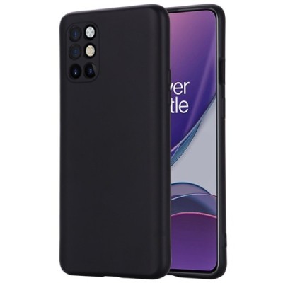 OnePlus 8T Shell (TPU) твердый силиконовый чехол - чёрный | Vacins.lv