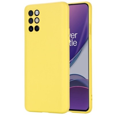 OnePlus 8T Shell (TPU) твердый силиконовый чехол - жёлтый | Vacins.lv