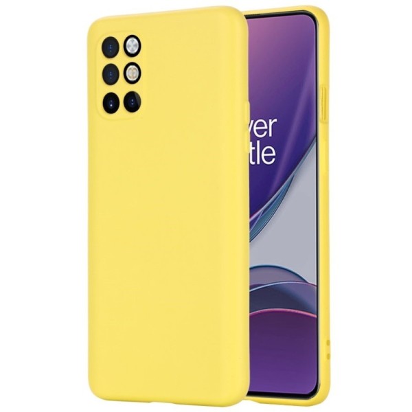 Твердый силиконовый чехол (TPU) „Shell“ - жёлтый (OnePlus 8T)