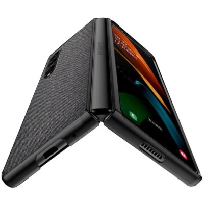 Samsung Galaxy Z Fold3 5G (F926B) „Bi-Color“ Splicing melns apvalks | vacins.lv