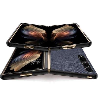 Samsung Galaxy Z Fold3 5G (F926B) „Bi-Color“ Splicing melns apvalks | vacins.lv