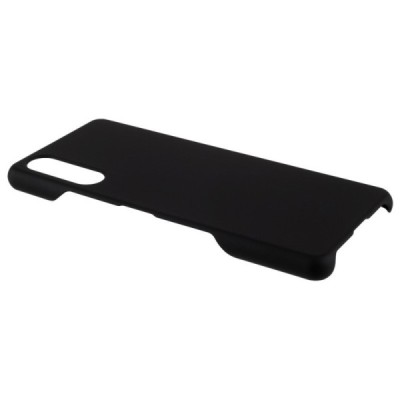 Sony Xperia 10 III plastmasas melns futrālis | Vacins.lv