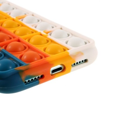 Apple iPhone 11 „Popit“ Bubble мягкий силиконовый чехол из TPU синего цвета | Vacins.lv