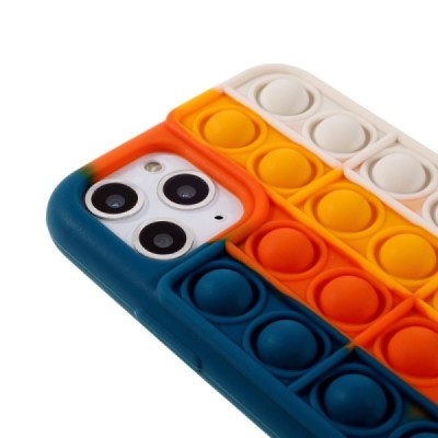 Apple iPhone 11 Pro „Popit“ Bubble zils mīksta silikona (TPU) apvalks | Vacins.lv