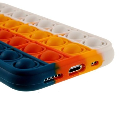 Apple iPhone 11 Pro „Popit“ Bubble zils mīksta silikona (TPU) apvalks | Vacins.lv
