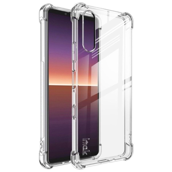 „Imak“ pastiprinātas aizsardzības cieta silikona (TPU) vāciņš - dzidrs (Xperia 10 III)