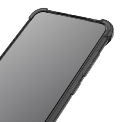 Sony Xperia 10 III Imak pastiprinātas aizsardzības pelēks cieta silikona (TPU) dzidrs vāciņš | Vacins.lv