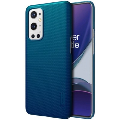 Nillkin Frosted Shield OnePlus 9 Pro синий пластиковый чехол | Vacins.lv