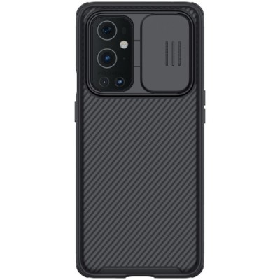 OnePlus 9 Pro Nillkin CamShield чёрный чехол, задняя часть с защитой камеры | Vacins.lv
