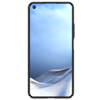 Xiaomi Mi 11 Lite Nillkin Frosted Shield черный пластиковый чехол | Vacins.lv