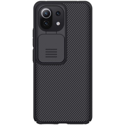Xiaomi Mi 11 Lite Nillkin CamShield melns apvalks | vacins.lv