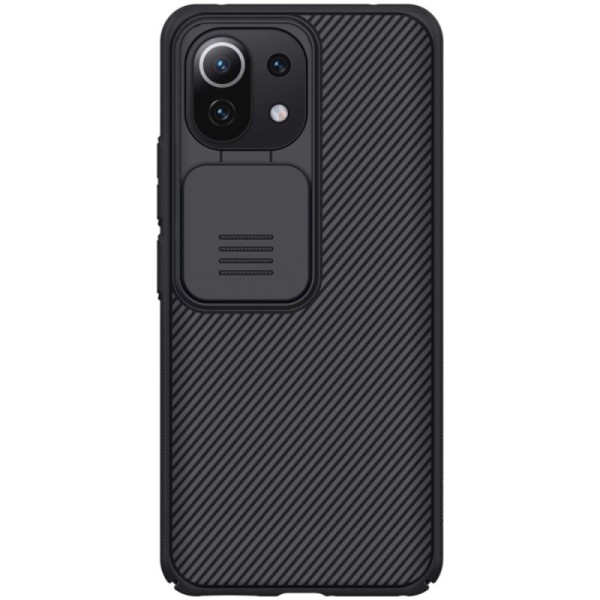 „Nillkin“ CamShield apvalks - melns (Mi 11 Lite / Mi 11 Lite NE)