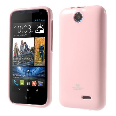 HTC Desire 310 Mercury rozs cieta silikona (TPU) futrālis / Vacins.lv