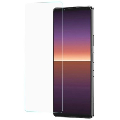 Sony Xperia 1 III „Calans“ 9H Tempered Glass частичное покрытие защитное стекло 0,3 мм - прозрачный | Vacins.lv