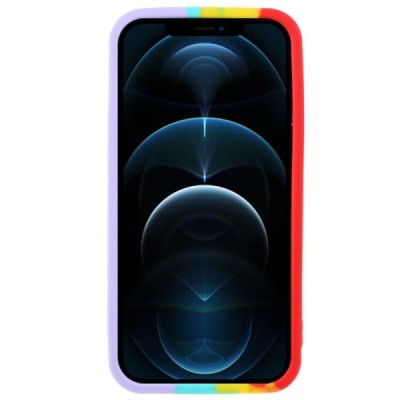 Apple iPhone 12 Pro Max „Popit“ Bubble мягкий силиконовый чехол из TPU красного цвета | Vacins.lv