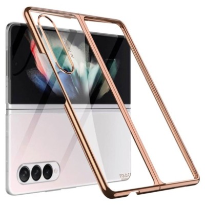 Samsung Galaxy Z Fold3 5G (F926B) GKK dzidrs plastika zeltā krāsā apvalks | Vacins.lv