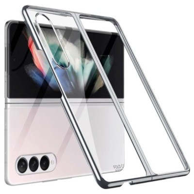 Samsung Galaxy Z Fold3 5G (F926B) GKK dzidrs plastika sudrabā krāsā apvalks | Vacins.lv