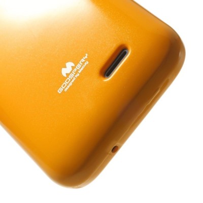 Mercury geltonas HTC Desire 310 kieto silikono (TPU) dėklas / Priedai.lt