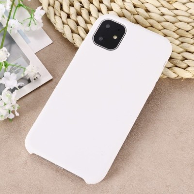 Apple iPhone 11 твердый силиконовый (TPU) чехол белый | Vacins.lv
