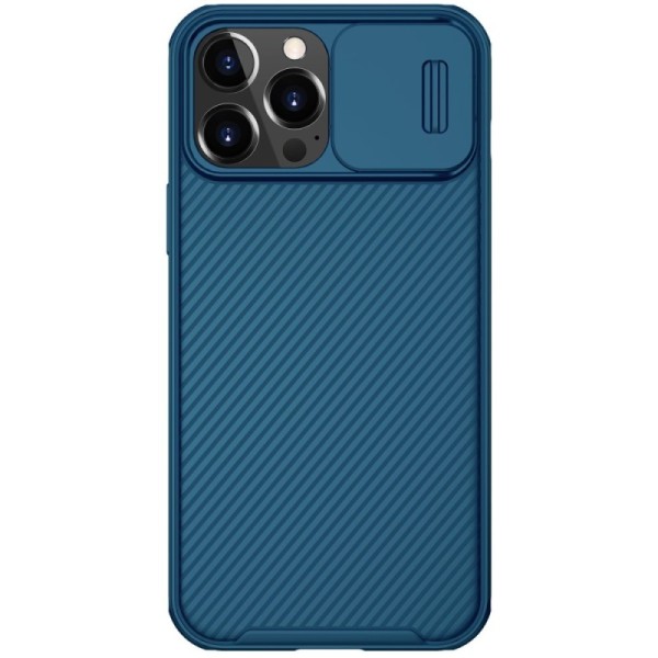 „Nillkin“ CamShield apvalks - zils (iPhone 13 Pro Max)