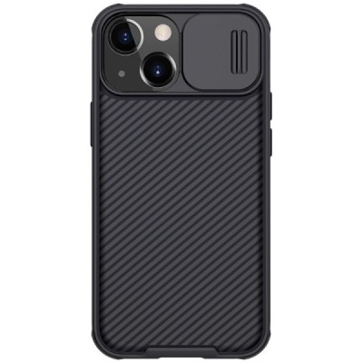 Apple iPhone 13 Mini „Nillkin“ CamShield чёрный чехол, задняя часть с защитой камеры | Vacins.lv