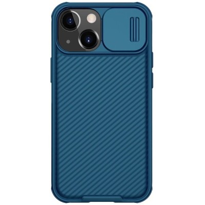Apple iPhone 13 Mini „Nillkin“ CamShield синий чехол, задняя часть с защитой камеры | Vacins.lv