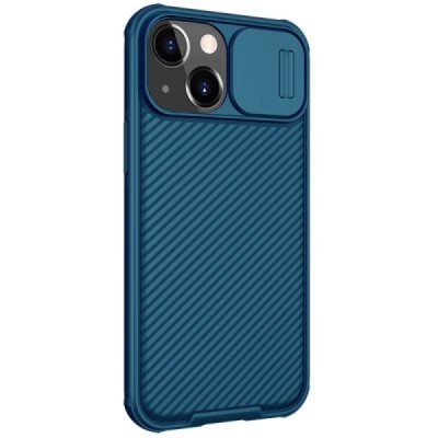 Apple iPhone 13 Mini „Nillkin“ CamShield синий чехол, задняя часть с защитой камеры | Vacins.lv