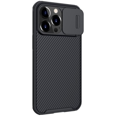 Apple iPhone 13 Pro „Nillkin“ CamShield melns apvalks | vacins.lv
