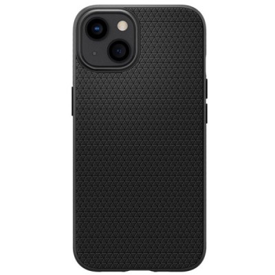 „Spigen“ Liquid Air Apple iPhone 13 чёрный твердый силиконовый чехол | Vacins.lv