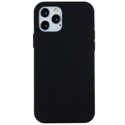 Apple iPhone 13 Pro Max „Shell“ cieta silikona (TPU) melns apvalks | vacins.lv