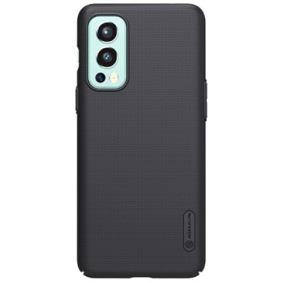Nillkin Frosted Shield OnePlus Nord 2 черный пластиковый чехол | Vacins.lv