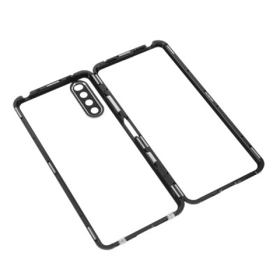 Sony Xperia 10 III dzidrs (caurspīdīgs) Frame magnētiskais aizsedzams plastmasas apvalks | Vacins.lv