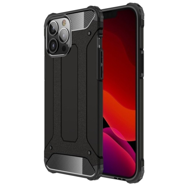 Pastiprinātas aizsardzības apvalks - melns (iPhone 13 Pro Max)